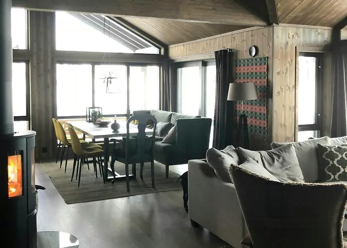 Modern With Views Of Skeikampen Vakantiehuis