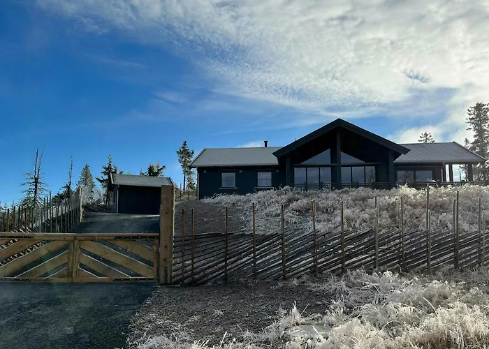 Vakantiehuis Modern With Views Of Skeikampen